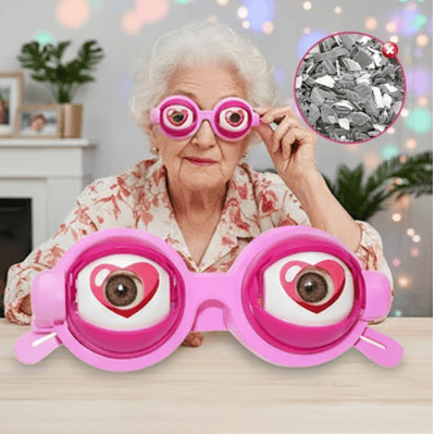 2026 New🔥Last Day Sale 50% OFF✨Blinking Crazy Glassesfor Halloween, birthdays, cosplay, or  surprising 🎉